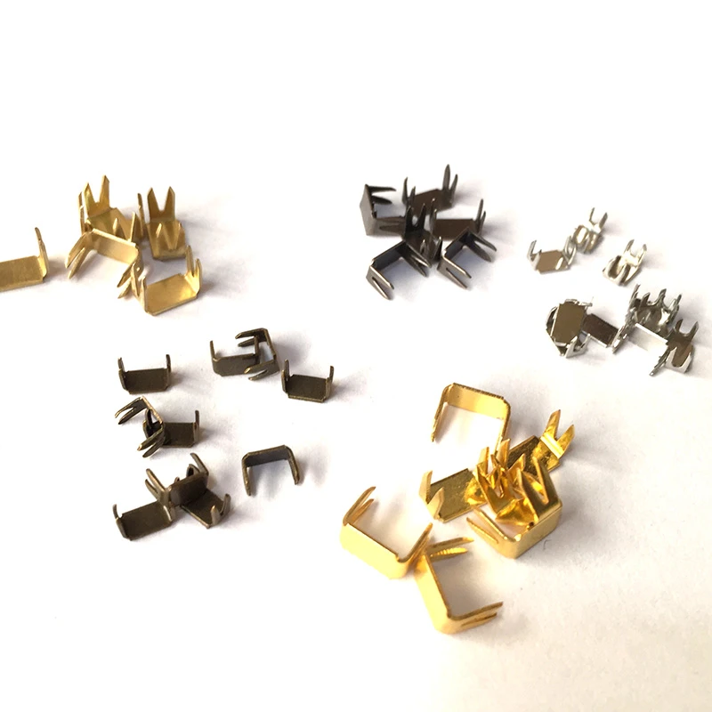 500 Pcs 5 Zipper Slider Stoper Top Stops Bottom Rescue Repair Set