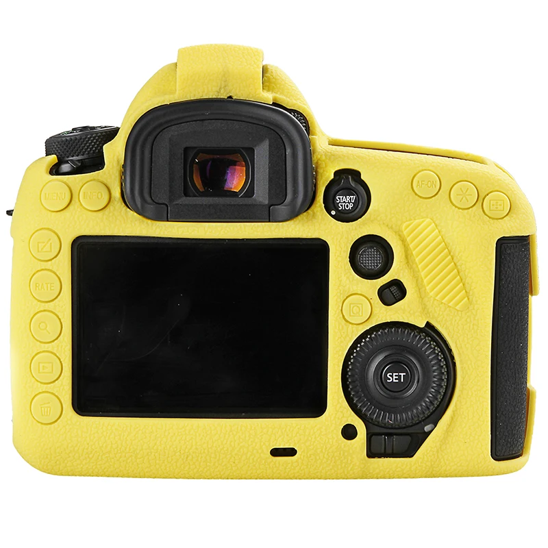 Soft Silicone Rubber Camera Protective Body Case Skin For Canon 5D4 5D Mark IV DSLR Camera Bag protector cover Drone Bags