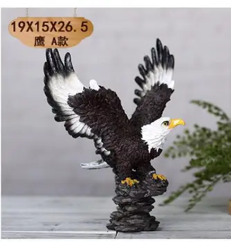 

Eagle owl animal crafts The eagle owl decoration crafts study desk bookcase bookshelf gift