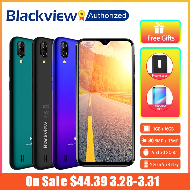 Blackview A60 Phone 1GB RAM 16GB ROM Smartphone 6.088\ Blackview A60 Phone 1GB RAM 16GB ROM Smartphone 6.088\