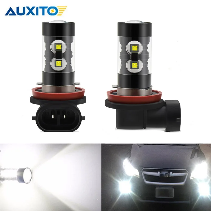 Светодиодный противотуманный светильник H11 H8 H10 H16 5202 PSX24W 880 881 H27 для BMW E60 E39 E46 E30 E90
