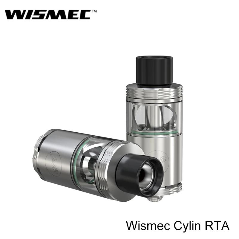 

Cheap Original Wismec Cylin RTA tank 3.5ml Wismec Cylin Rebuildable Atomizer dta tank rda Wismec Dripper Tank Reuleaux RX2/3