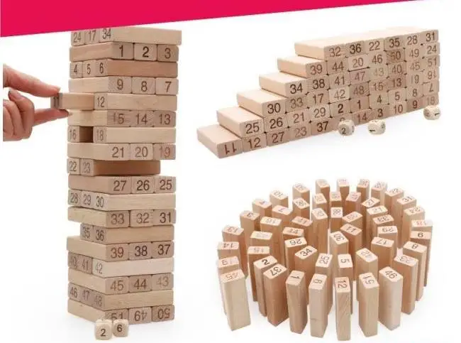 Wooden educational toys beech Large buttressed high buttressed layers pumping blocks baby children child toy gift baby-blocks : image Wooden educational toys beech Large buttressed high buttressed layers pumping blocks baby children child toy gift baby-blocks