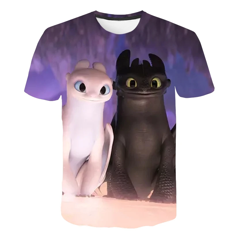 

Anime How To Train Your Dragon 3D printed t-shirts Unisex Sweethearts outfit