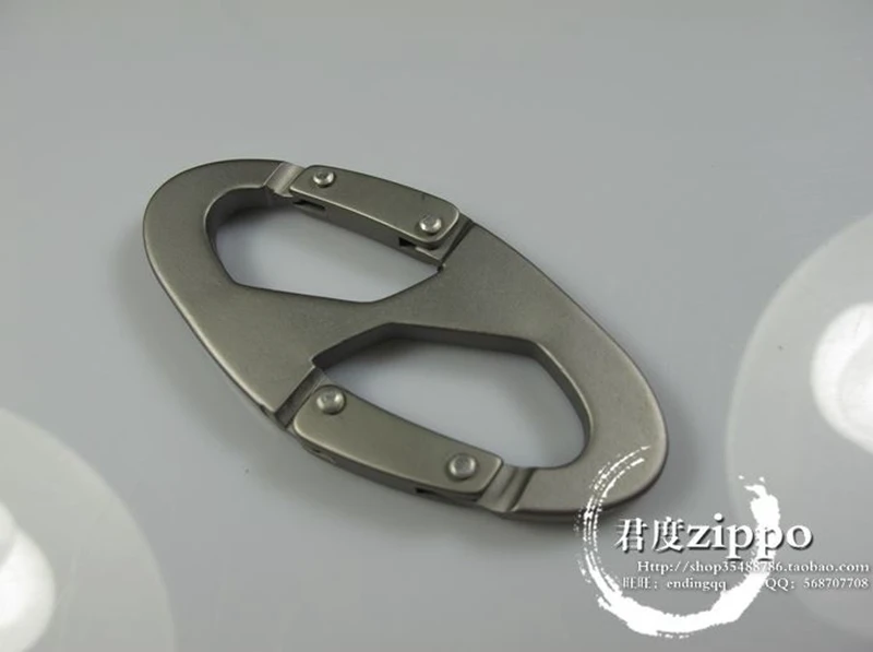 Free Shipping+Wholesale Carabiner Buckle 8-shaped Aluminum Snap Clip Hook 500pcs/lot | Спорт и развлечения