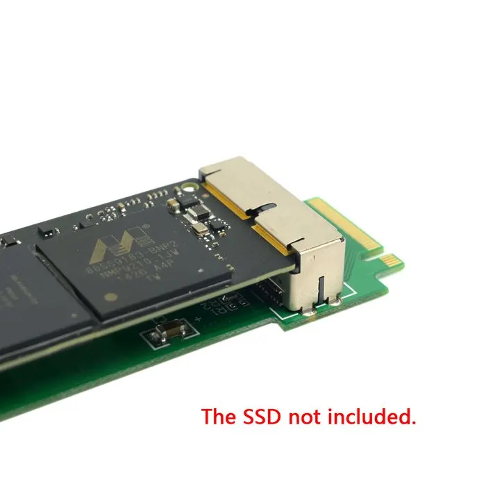 Xiwai PCI Express E 4X M.2 NGFF M Key to 2013 2014 2015 SSD конвертируемая карта для A1493 A1502 A1465 A1466|Кабели