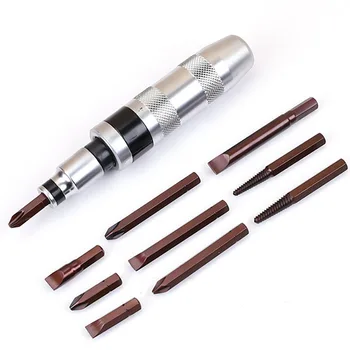 

Strong Chrome-vanadium Steel Impact Screwdriver Set Hand Impact Drive Set Automotive Repair Machinery Repair Tool