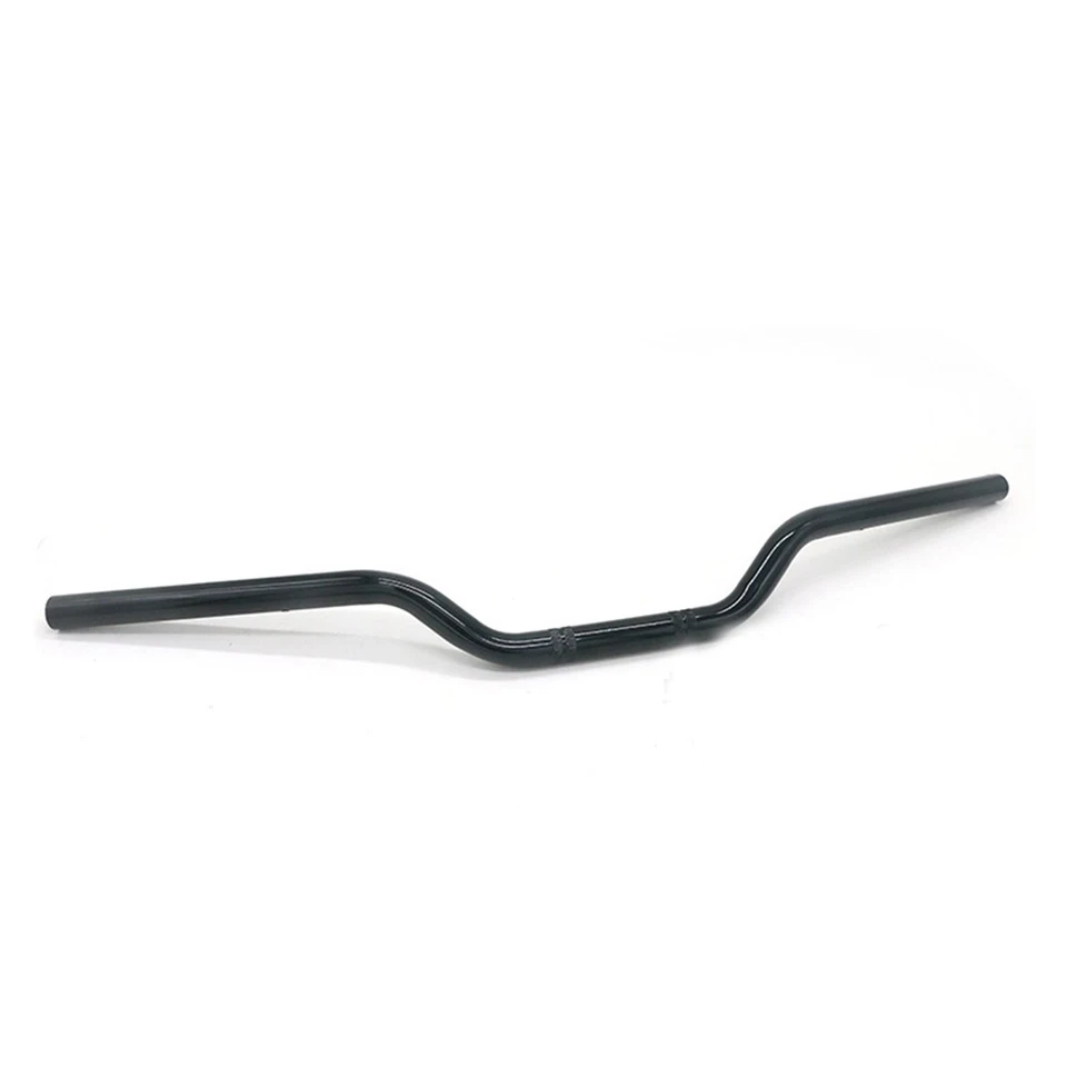 Manubrio Moto 22 Mm (7/8") In Ferro – Piegato, Colore Nero, Lunghezza 71 Cm, Universale Per La Maggior Parte Delle Moto