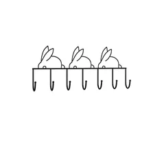 Креативные Бесплатные пробивные двери полки кухня стены без следа крюк WY7111339