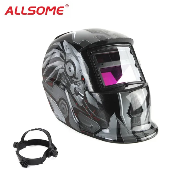 ALLSOME Transforme Solar Auto Darkening Welding Helmet ARC TIG MIG Welder Lens Grinding Mask Welding Mask/welder Cap/Helmet