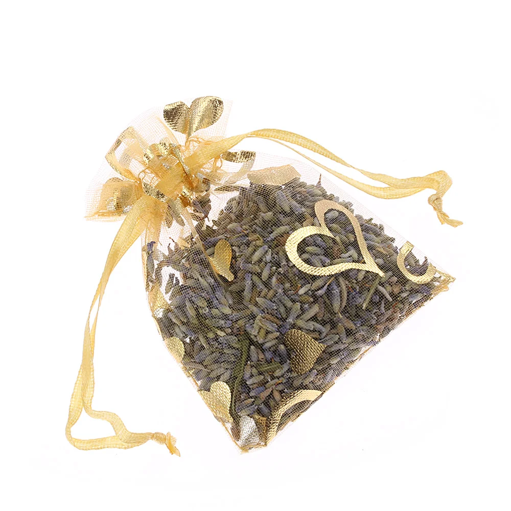 1pcs Natural Lavender Bud Dried Flower Sachet Bag Aromatherapy