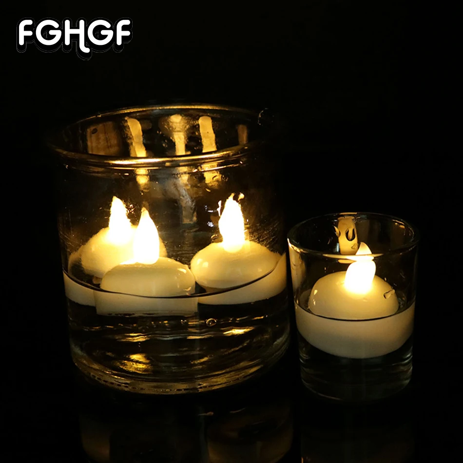 Home Decoration Parties Religious Votive Water Floating Candle