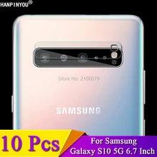 10 шт./партия для samsung Galaxy S10 5G G977 6," прозрачный защитный чехол для объектива камеры заднего вида мягкий защитный из стеклянной пленки