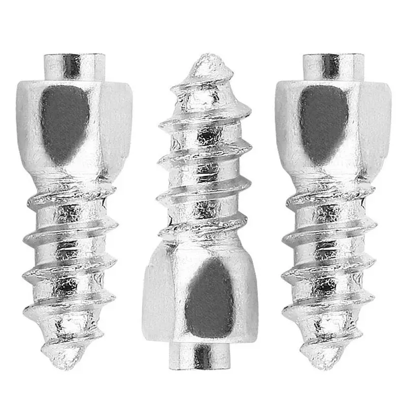 

100Pcs Tire Stud Screw,12mm Anti-Slip Snow Tire Studs Wheel Tyre Tire Spikes Trim Screw in Tire Stud for Car/Truck/Bike/Boot/M
