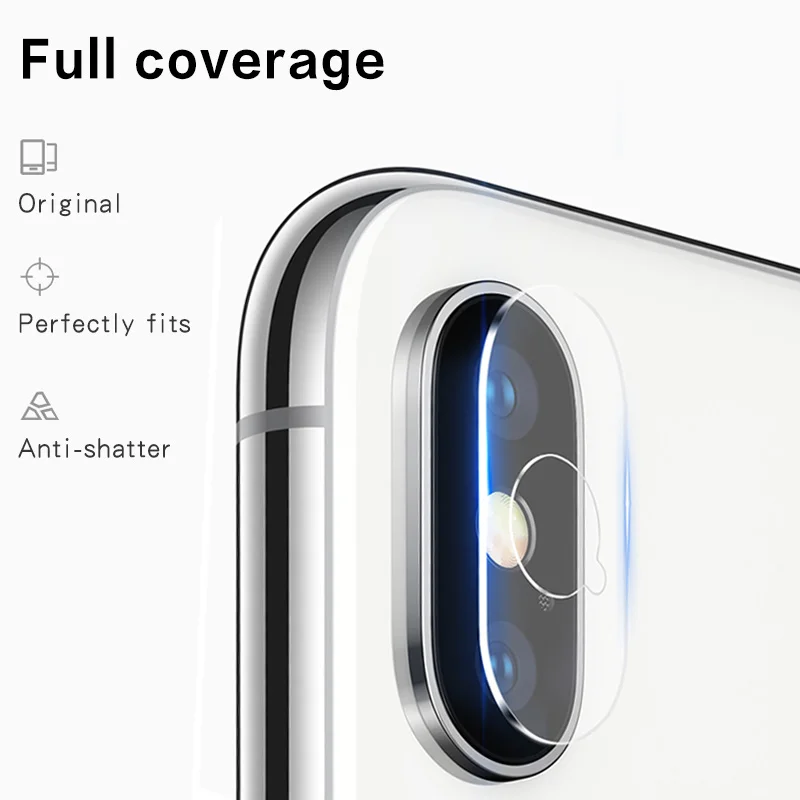 ESVNE 2 шт./лот HD Стекло для задней камеры Apple iphone X защитная пленка экрана из