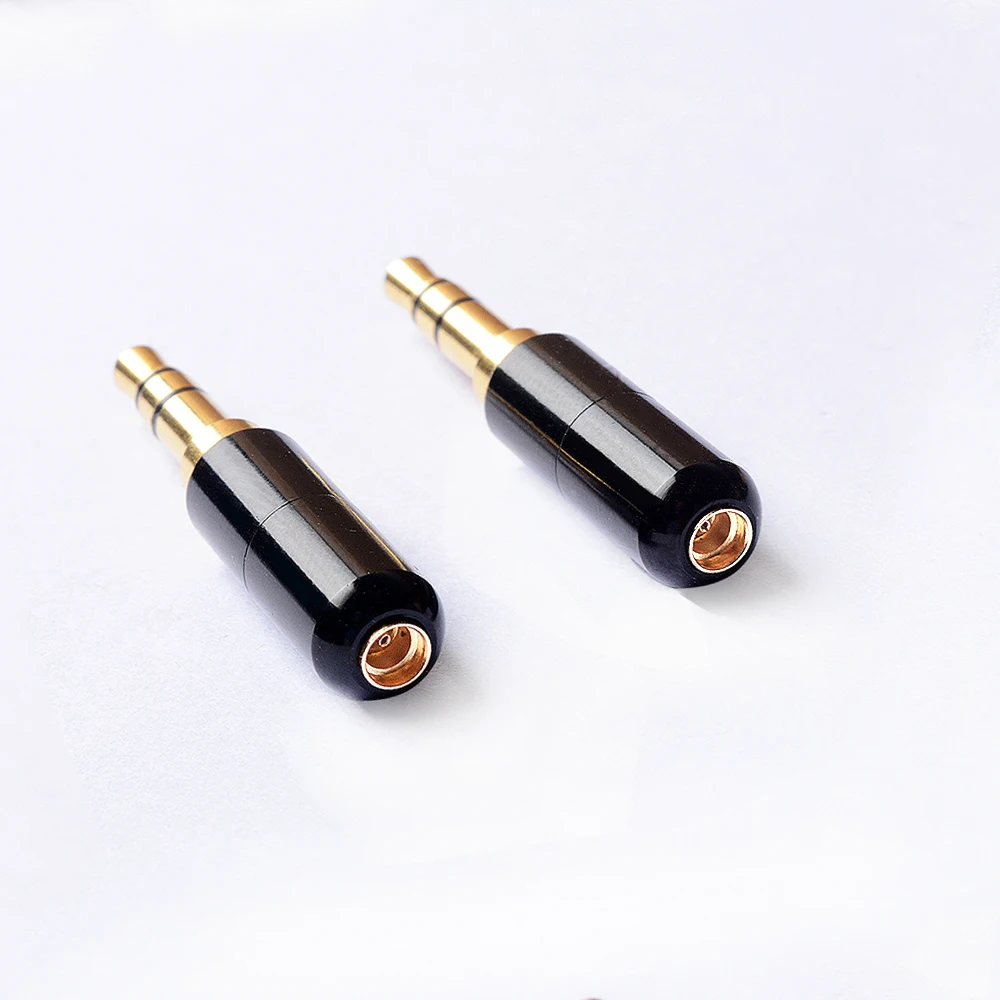 OKCSC MMCX Connector to 0 78 2pin A2DC 3 5mm Jack Interface Adapter HiFi DIY Tools Stereo Earphones Accessory for SE535 W30