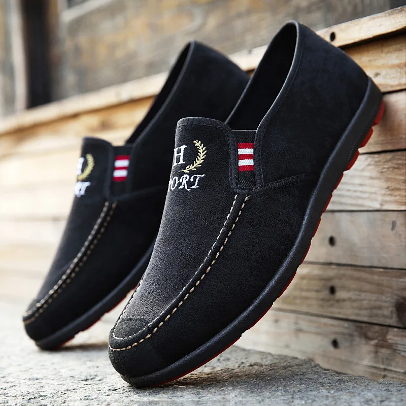 

Old Beijing shoes men breathable casual shoes canvas shoes men foot bean shoes men's shoes fall men's shoes