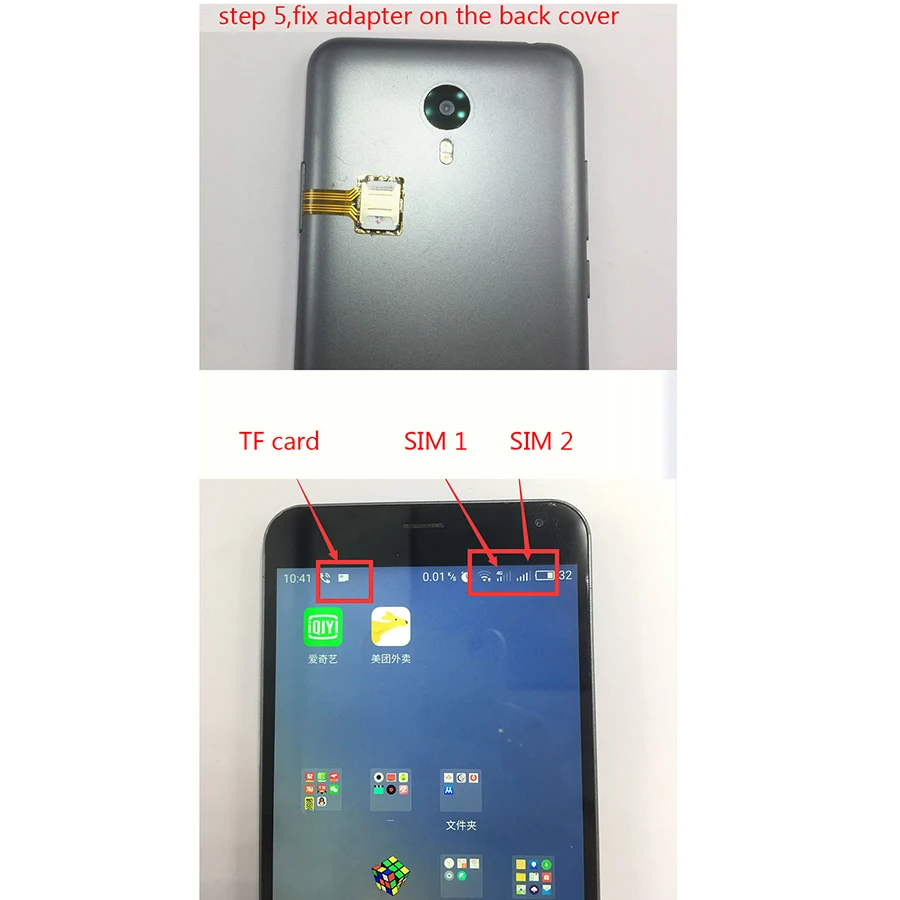 Гибридный двойной sim-карты Micro SD адаптер для Android удлинитель 2 нано Micro SIM адаптер для XIAOMI REDMI NOTE 3 4 3s PRO Max