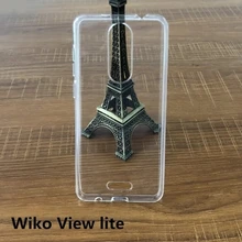 Удобный телефонный футляр для Wiko View, мягкий ультратонкий прозрачный нейтральный чехол из ТПУ, полупрозрачный защитный чехол для телефона с подарком