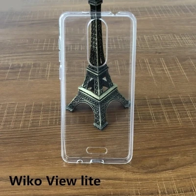 Удобный телефонный футляр для Wiko View мягкий ультратонкий прозрачный нейтральный