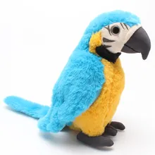 1 шт красочные чучело Плюшевые Попугаи Рио попугаи плюшевые игрушки кукла-попугай 25 см