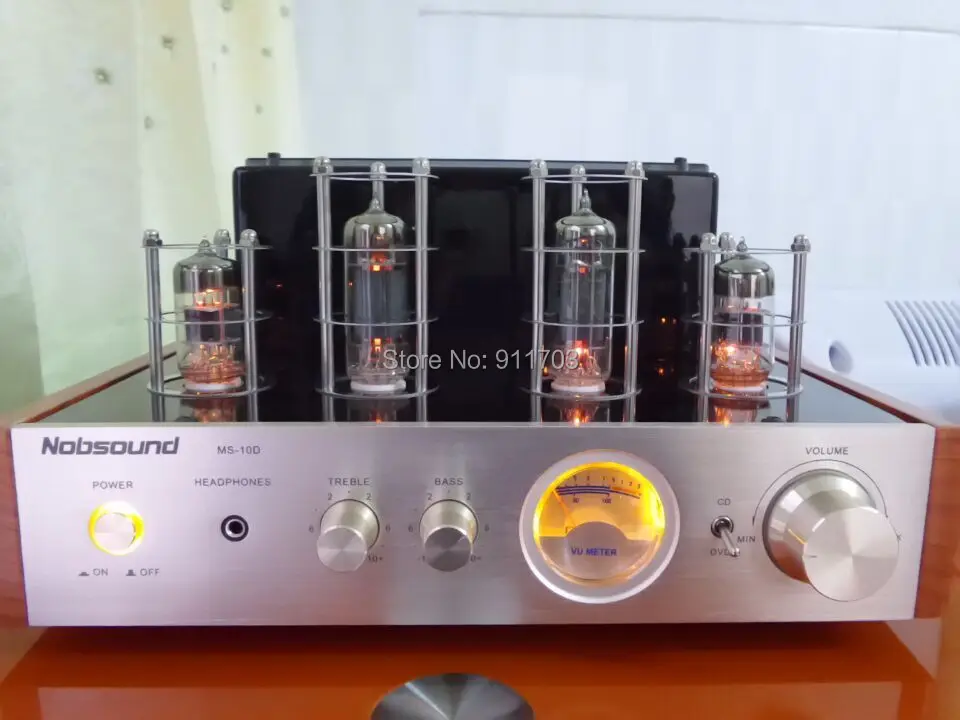 Nobsound MS 10D Hifi 2 0 ламповый усилитель вакуумный домашний аудио громкоговоритель 220 В