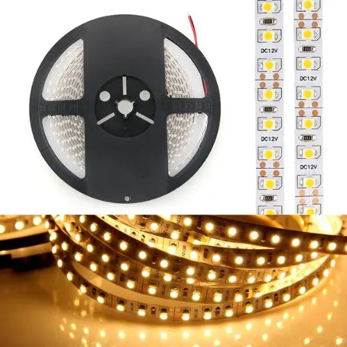 FDDT 5 м лента веревка свет 3528 SMD 600 светодиодный теплый белый