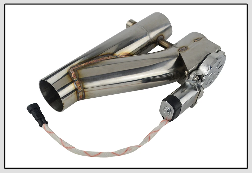 Recorte e Cut-out Dual-válvula de Controle Remoto sem Fio Wlr-aço Inoxidável Universal 3 Downpipe Escape Elétrico 304 2.5 5 WLR-Aço Inoxidável Universal 304 2.5