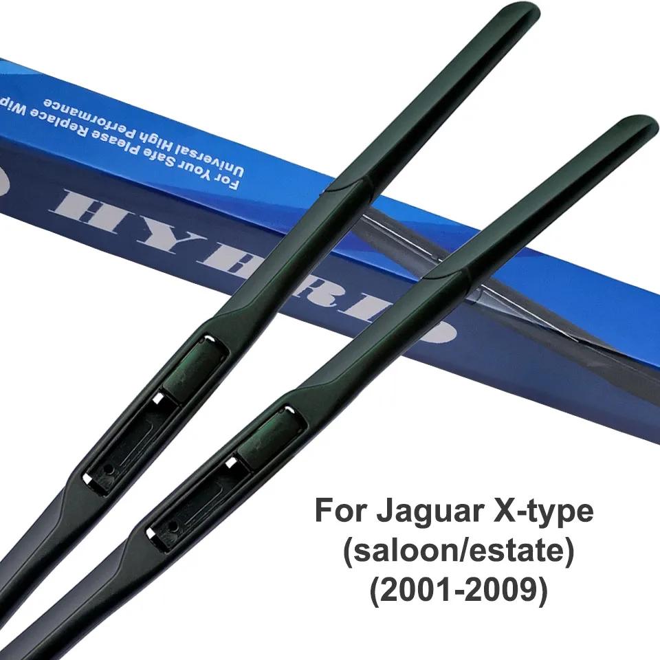 Car Wiper Blades Windshield wipers Rubber Car accessories Fit Hook Arms For Jaguar X type From