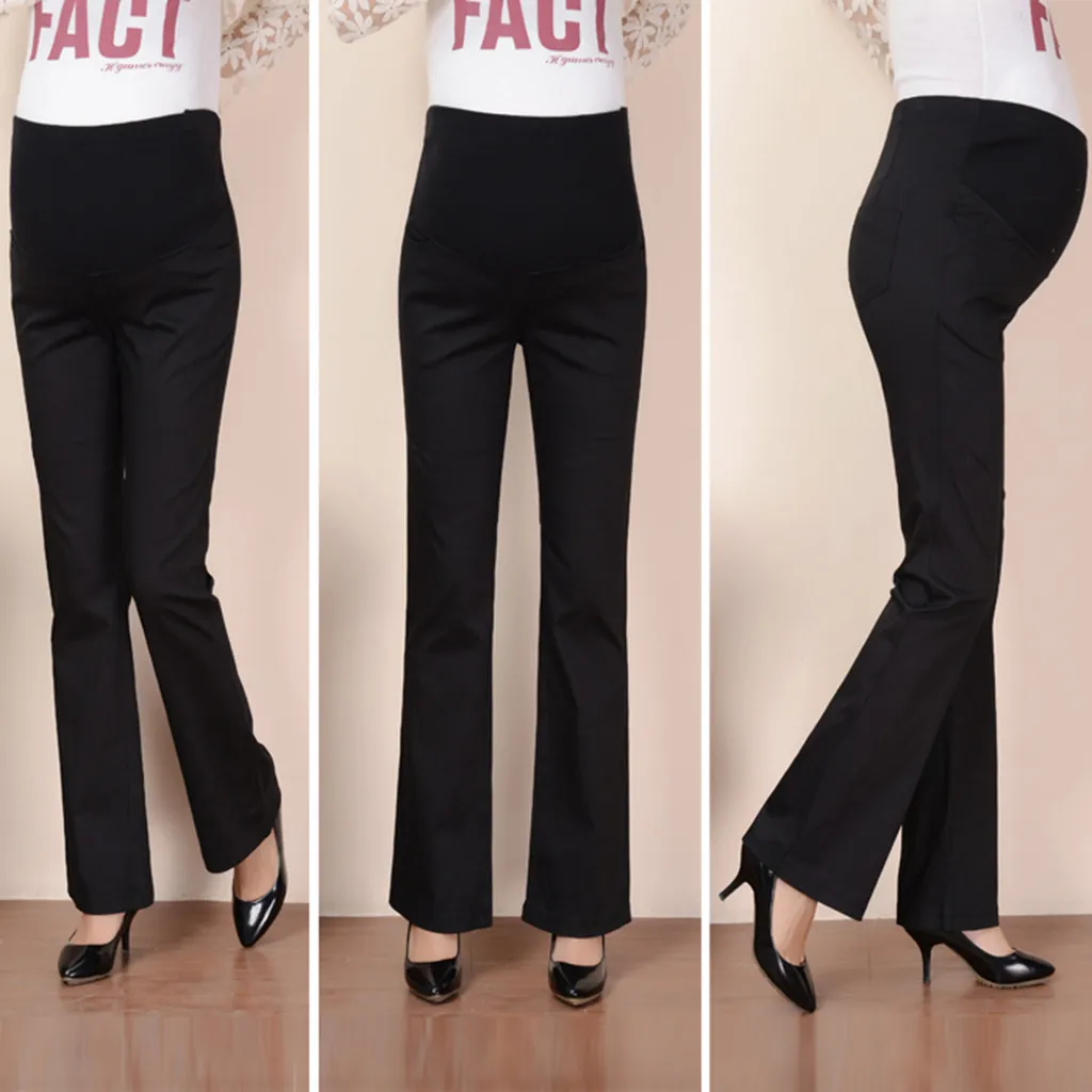 

office pregnancy pants High Waist women pregnant pants Comfort Legging plus size women maternity pants#G6