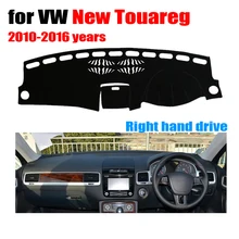 Чехлы для приборной панели автомобиля коврик для VOLKSWAGEN VW Touareg 2010- правым dashpad dash cover аксессуары для приборной панели