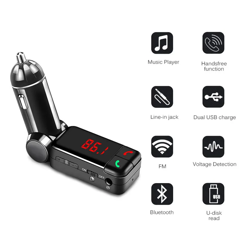 bluetooth fm transmitter charger