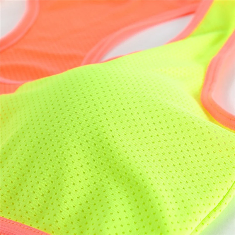 Push Up Sports Bras for Fitness Yoga Running Padded Tank Top Athletic Vest Underwear Shockproof Strappy Bra Top #FS#4JU20 (34)