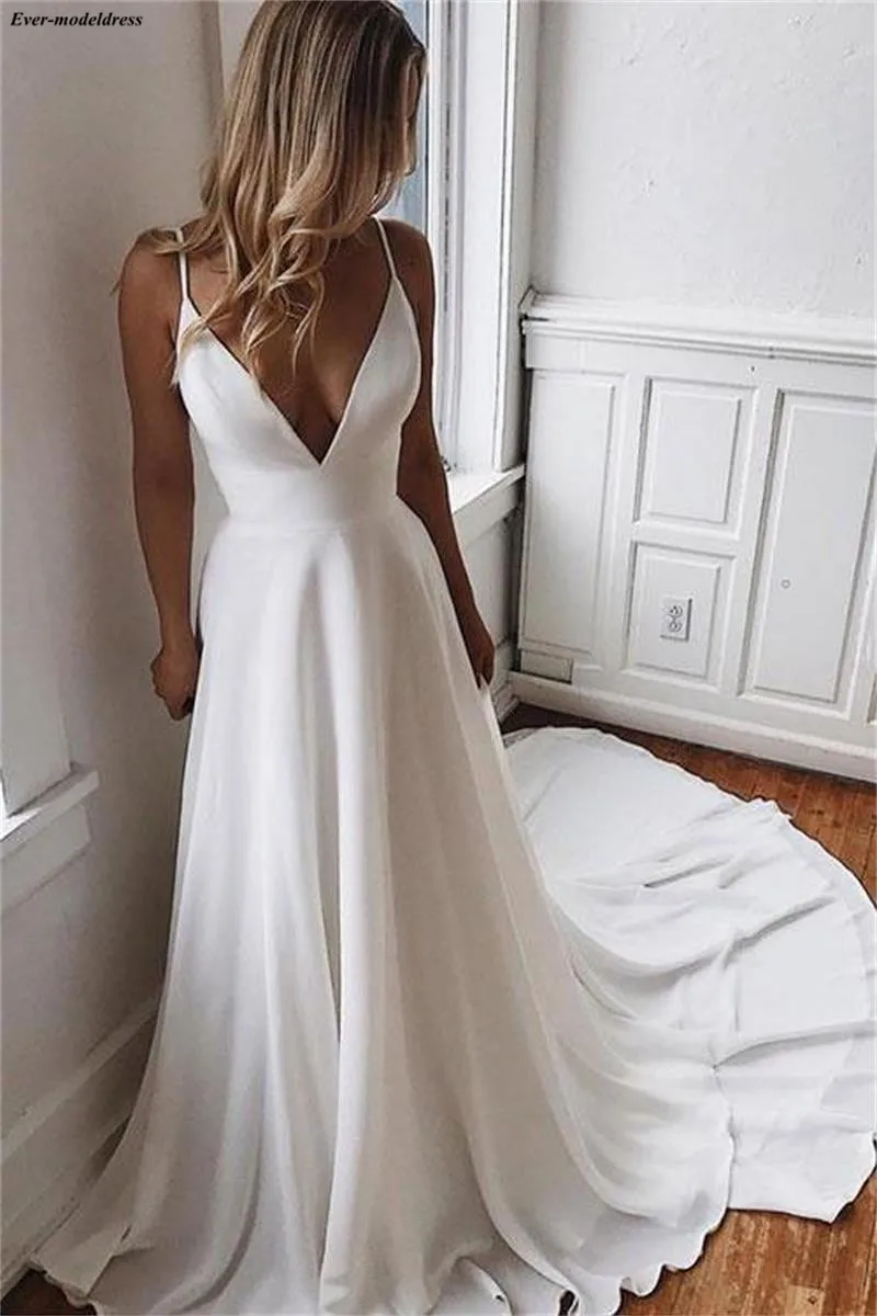 spaghetti-straps-chiffon-bridal-dresses-for-beach-weddings_