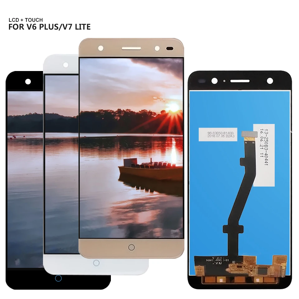 ЖК дисплей для ZTE Blade V7 Lite кодирующий преобразователь сенсорного экрана в сборе
