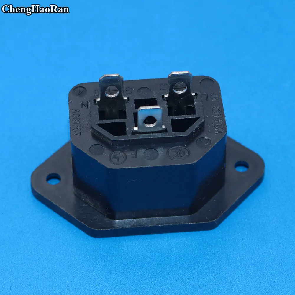 ChengHaoRan IEC 320 C13 Женская промышленная стандартная розетка сетевой разъем питания