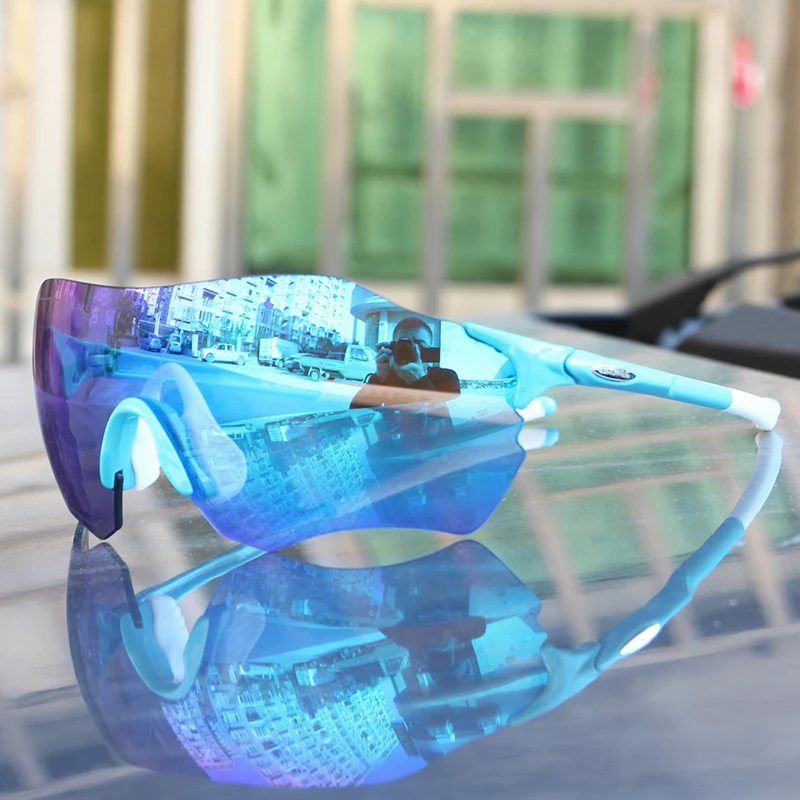 Professional Outdoor Sport Sunglasses Cycling Glasses Men Women Mountain Bike MTB Bicycle Glasses TR90 Frame Bike Riding goggles