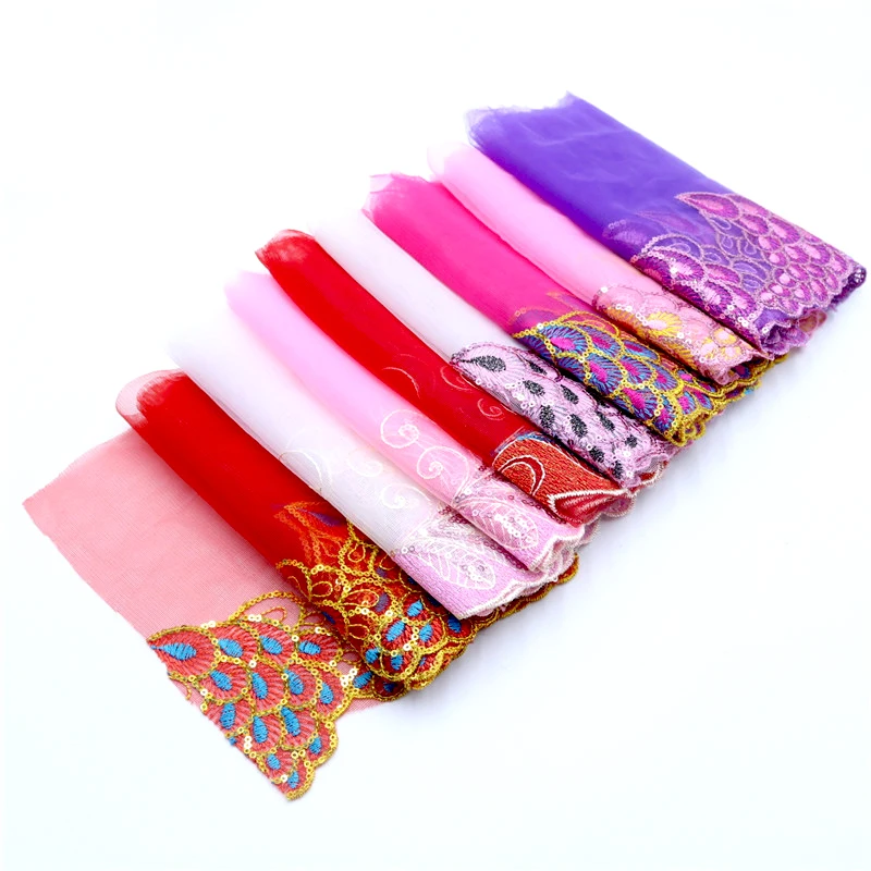 

1 Yard Colorful Elastic Lace Fabric Stretch 16-20CM Wide Lace Trim Stretchy DIY Craft for Sewing Embroidered Lace Trim Clothing