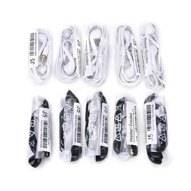 10pcs kismo 3.5mm In-ear Stereo Bass Wired Earphone Music hand-free Headset Mic earbuds fit for Samsung j5 s4 s5 Xiaomi iPhone |