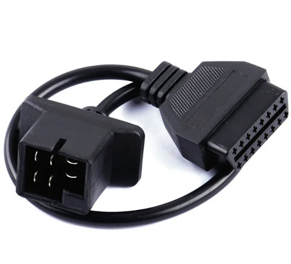 6-контактный разъем OBD1 Для 16-контактного гнездового кабеля OBD2 для Chrysler |