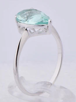 

2015 ring, wedding jewelry wholesale, valentine's day 925 sterling silver aquamarine ring valentine s day/a birthday present