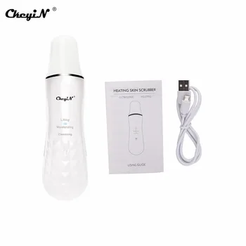 

CkeyiN 6 Modes Skin Scrubber Face Cleaning Machine Remove Blackhead Peeling Lifting Anti Aging Facial Cleaner Massager