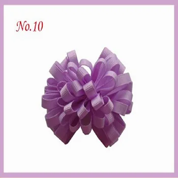 

200 pcs 3" Fireworks Top Selling Hair Bow Hand Made Clip.Free Shipping
