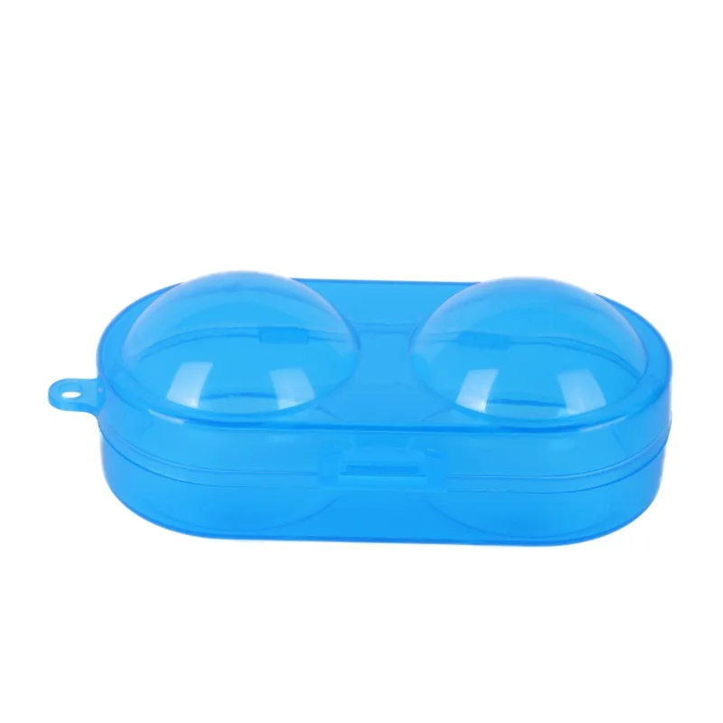 

2019 Table Tennis Ball Container Box Hard Ping Pong Ball Storage Box with Keychain Table Tennis Accessories Plastic storage box
