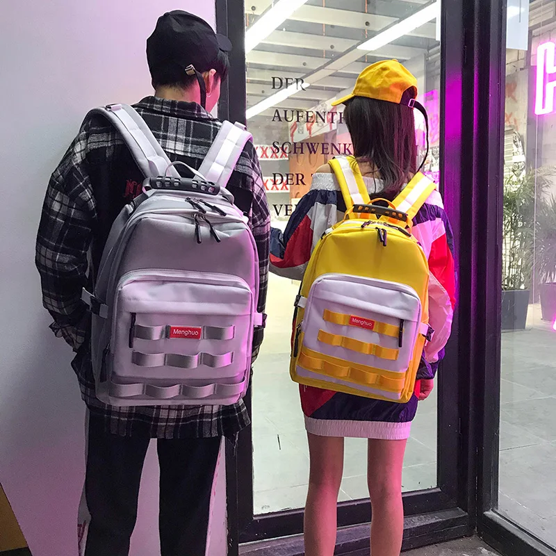 Classic Backpack for Teenage Girl Boys Mochila Feminina Women School Backpacks Men Nylon Waterproof Casual Laptop Bagpack Female (55)