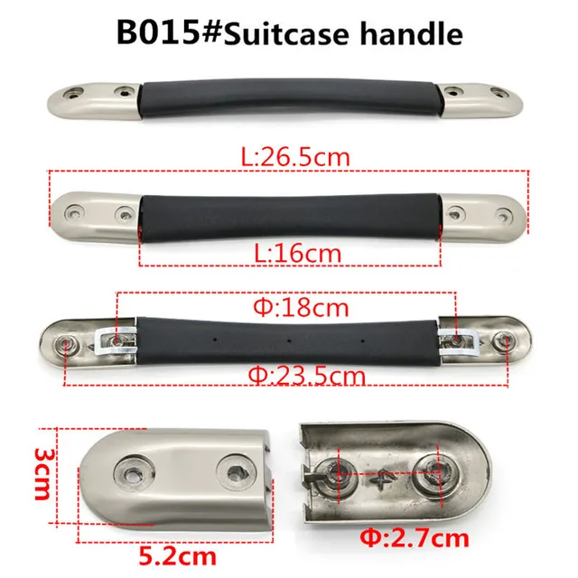 Replacement Luggage parts Handle Hardware Accessories Suitcase Handles