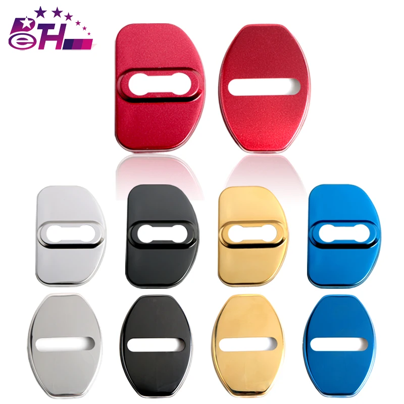 

Car Styling Door Lock Cover Case For Audi S Line S3 A4 A6L A4L A6L A7 S6 S7 A8 S4 RS4 RS5 8T SLine Accessories Car-Styling