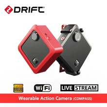 New Arrival!Original Drift COMPASS Action Camera HD 1080P Wearable go sports pro yi Mini Camcorder with WiFi Ambarella A7LS