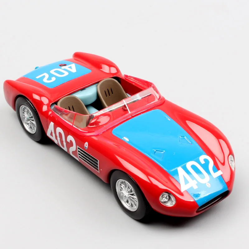 Детский 1:43 Масштаб LEO № 402 Tipo 53 150S Mille Miglia 1957 Michel спортивный старый металлический автомобиль литье металла Гоночная машина модель игрушки