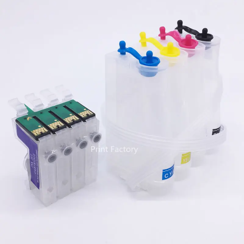 T1281-T1284 CISS Ink System With Chip For Epson S22 SX125 SX420W SX425W SX235W SX130 SX435W SX230 SX440W BX305F BX305FW
